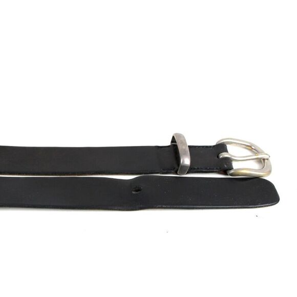 DARK BROWN GENUINE LEATHER 1.25"Wd ONE HOLE CASUAL DRESS MEN'S BELT Sz 36 (F13 - Picture 10 of 11